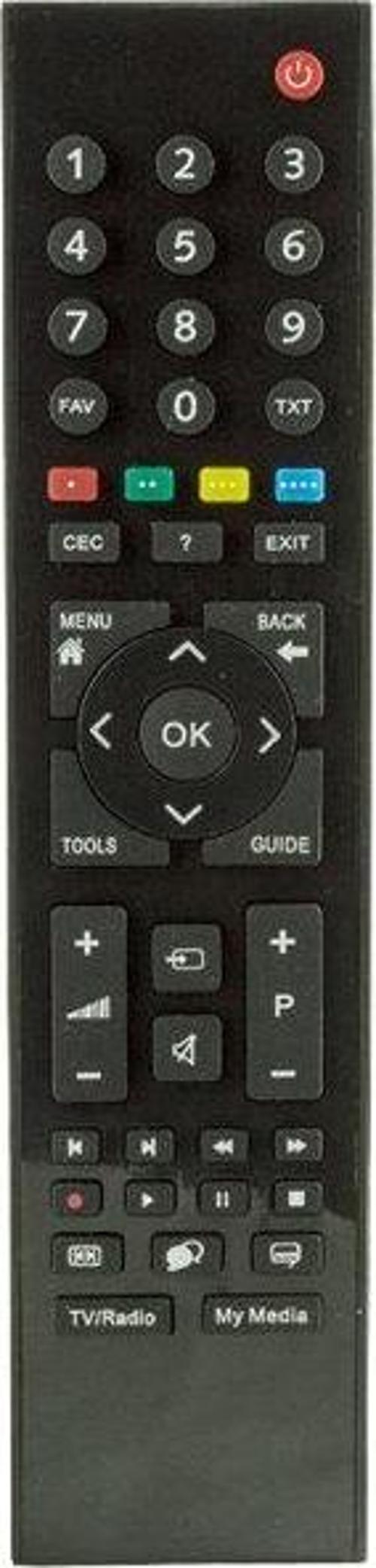 Grundig 43 VLE 5830 BN  Led Televizyon Kumanda