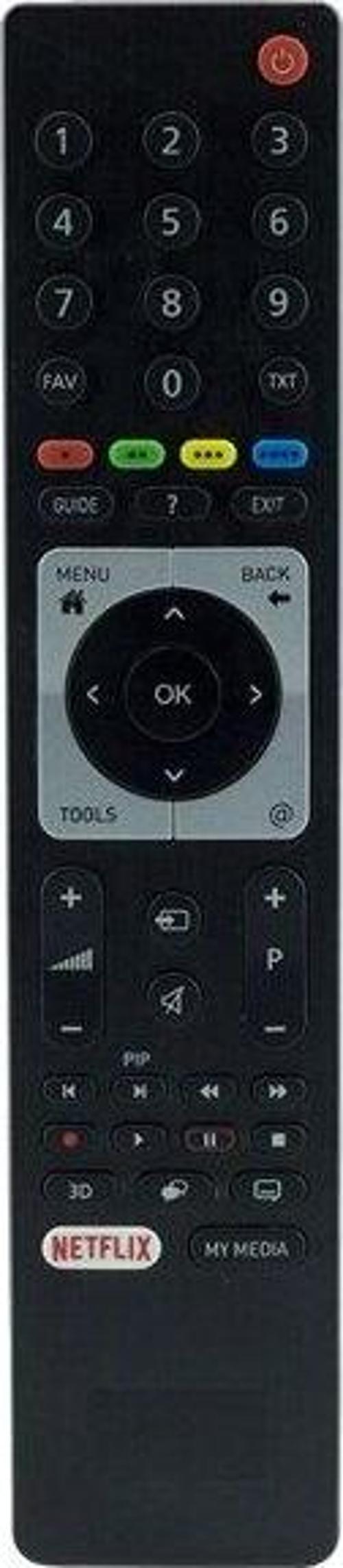 GRUNDİG 65 VLO 9700 Uyumlu Televizyon Kumandası