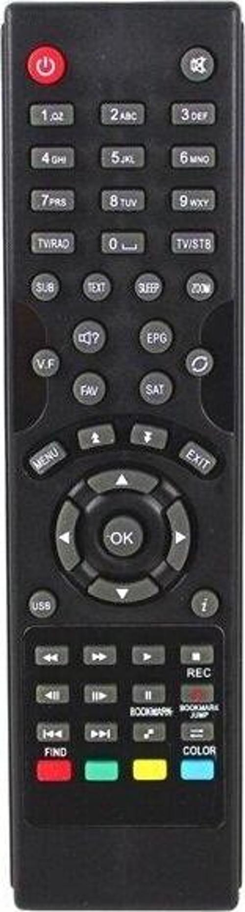 HOMETECH NEO HD MAX 5000 Uydu Alıcısı Kumandası