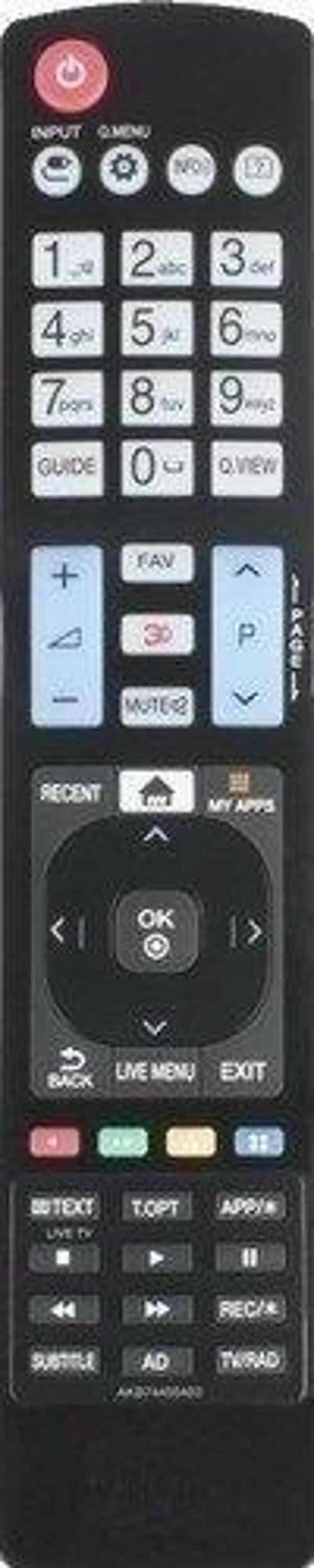 LG 55LM960V Uyumlu Kumanda