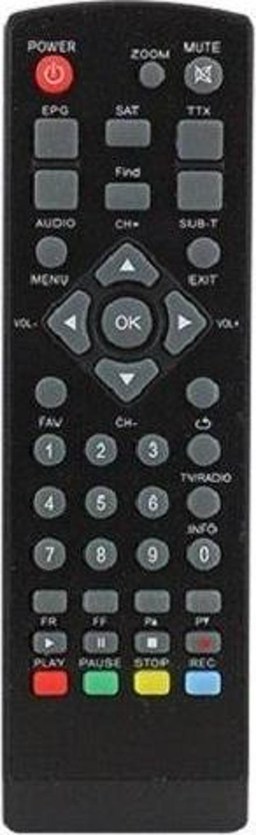 MERSAT CHARISMA HD-MAGBOX PLUTON Uydu Alıcısı Kumandası