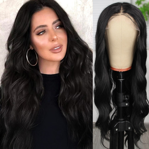 Siyah Daalı Fiber Sen Tül Peruk