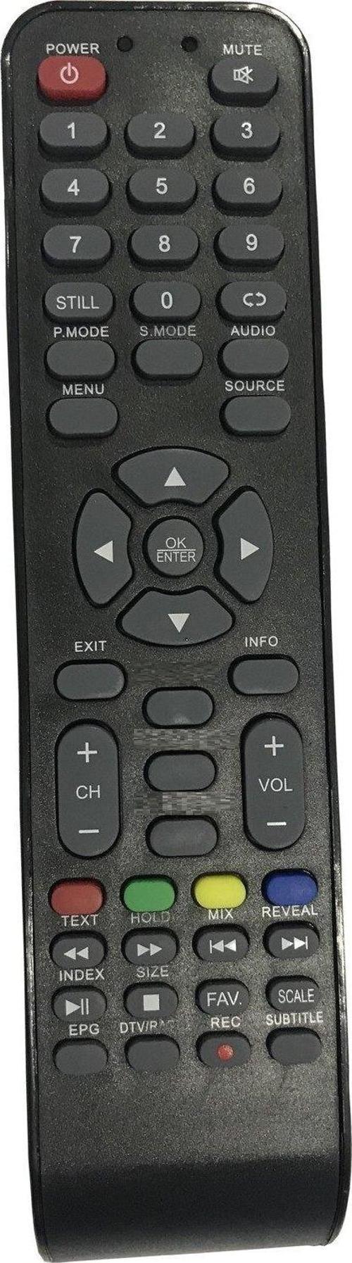 Morio MR39600 Uydu Alıcılı Led Televizyon Kumandası