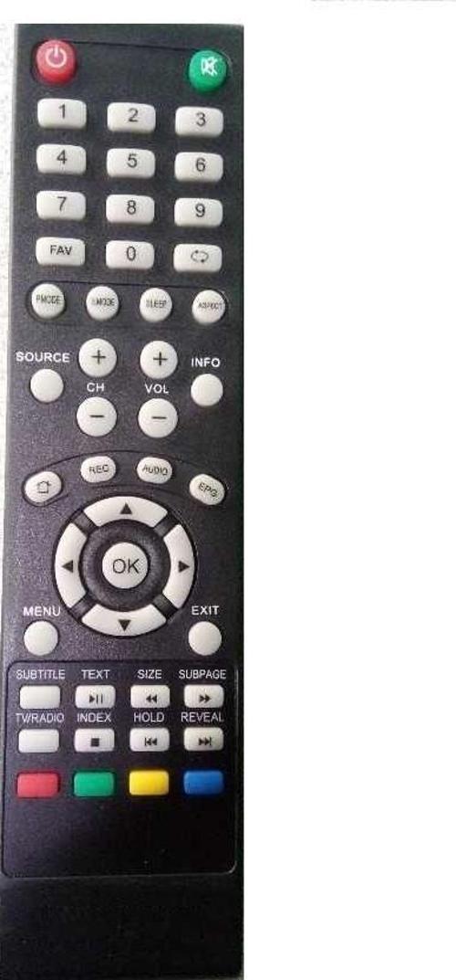 DİJİTSU DJTV40-DJTV32 Lcd Led Televizyon Kumandası