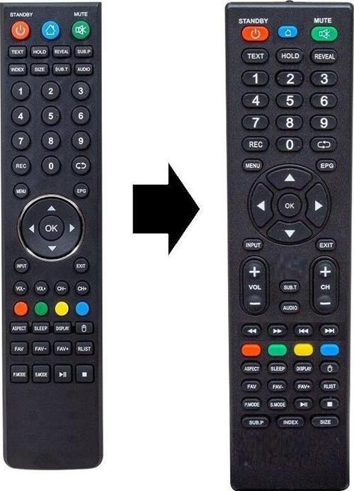 Dijitsu DJTV55M 4K Android Smar LED TV Kumandası