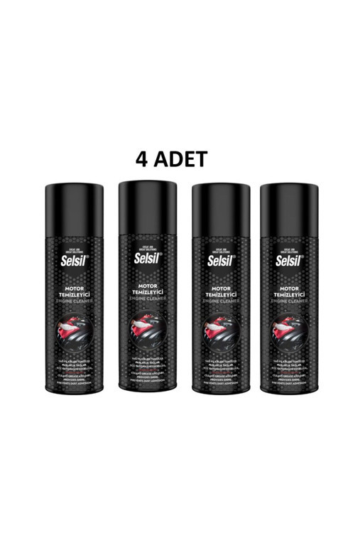 Susuz Motor Temizleme Spreyi 500ml 4 Adet