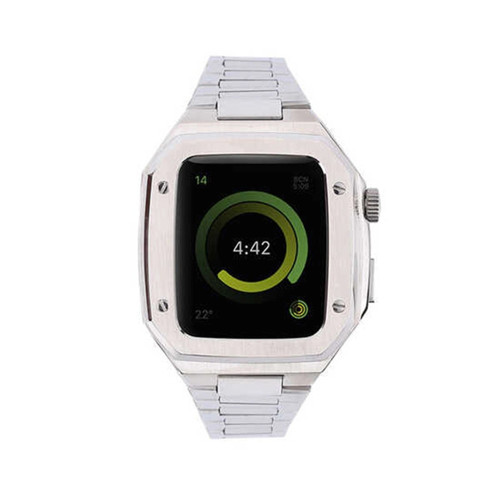 Watch 44mm Metal Petek Kasalı Kordon - Gümüş