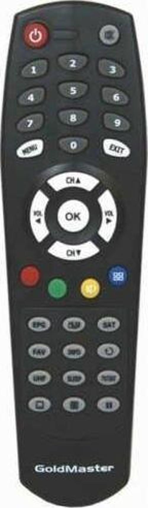 Goldmaster Uydu Receiver Kumandası