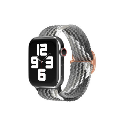 Watch 22mm Kordon - Gri-siyah