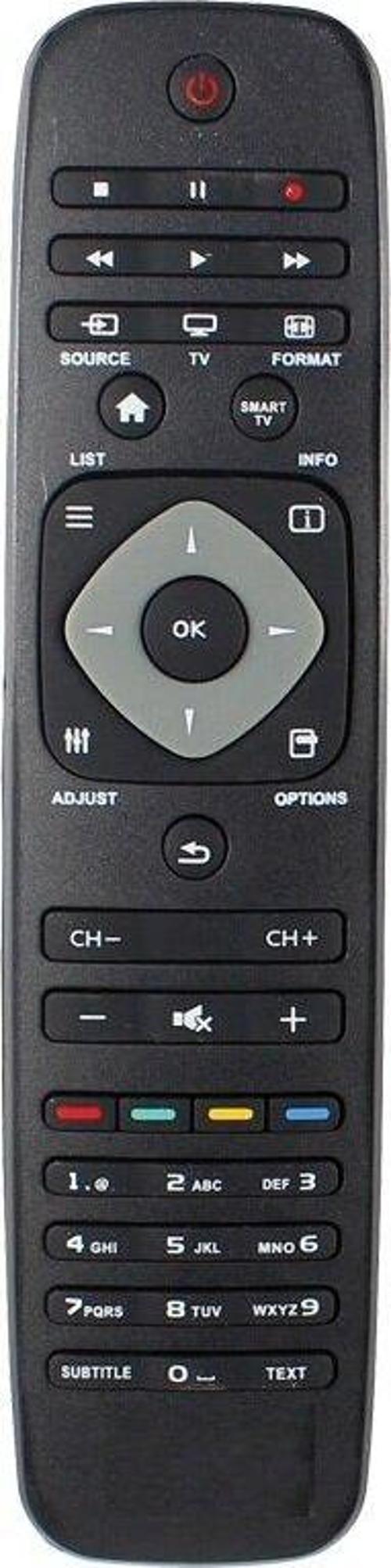 PHİLİPS  22HFL4007D/10 Uyumlu Led Televizyon Kumandası