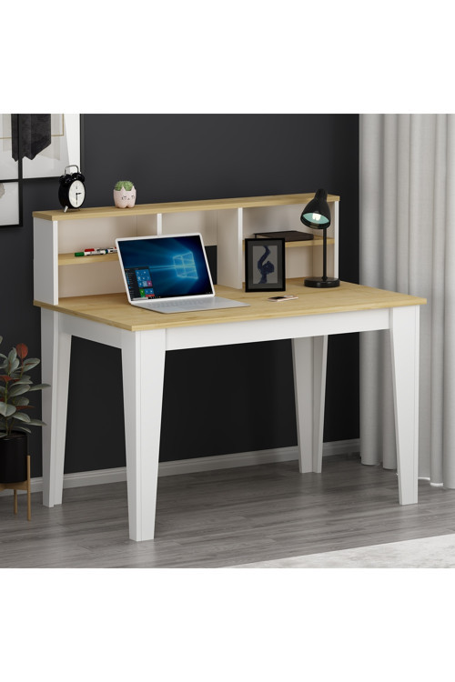 Şimal Plus Beyaz Safirmeşe Çalışma Masası