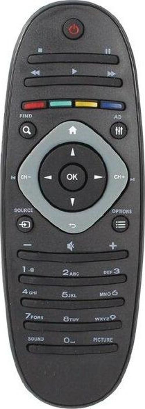 Philips  37PFL7666H/12 Uyumlu Smart Led Televizyon Kumandası