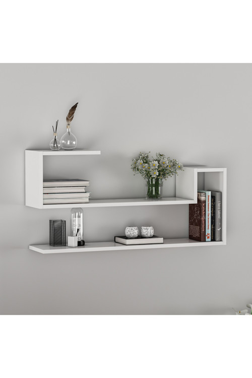 Wave Dekoratif Duvar Rafı