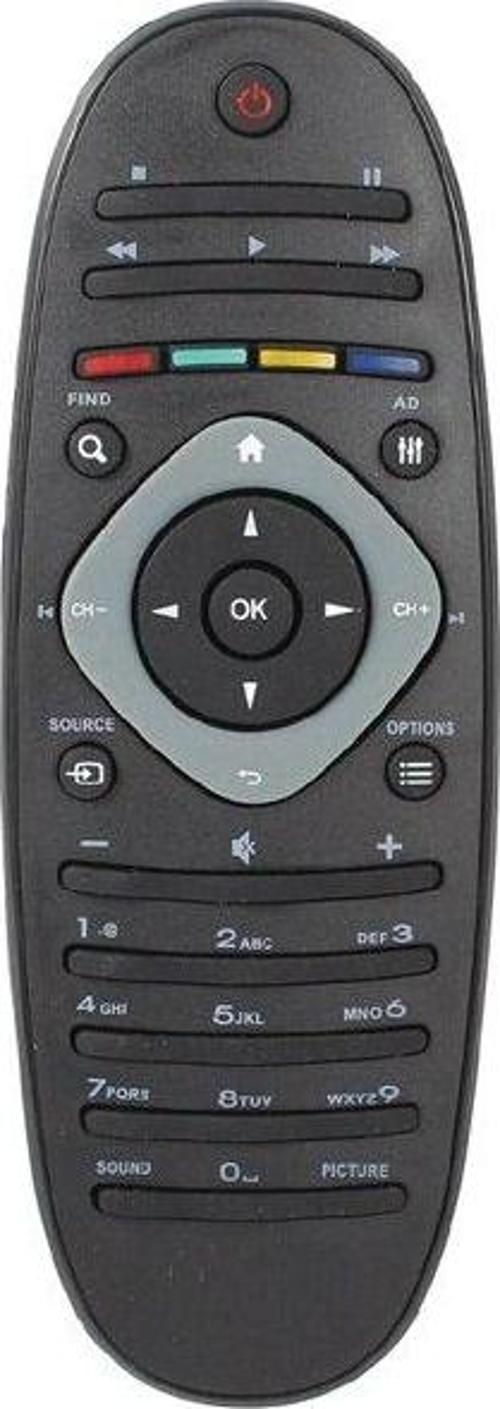 Philips 47PFL4606H/12 Uyumlu Televizyon Kumandası