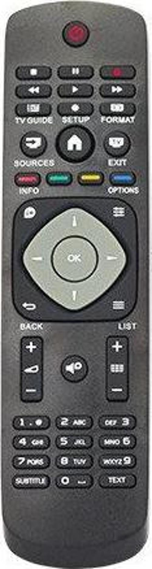 PHİLİPS 22PFH4109/88 Uyumlu Televizyon Kumandası