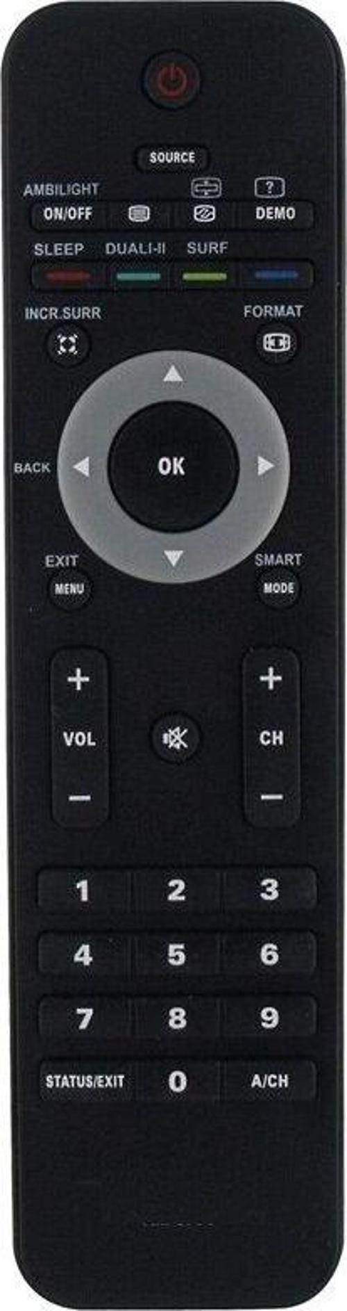 PHİLİPS 26PFL3405H/05 Uyumlu Televizyon Kumandası