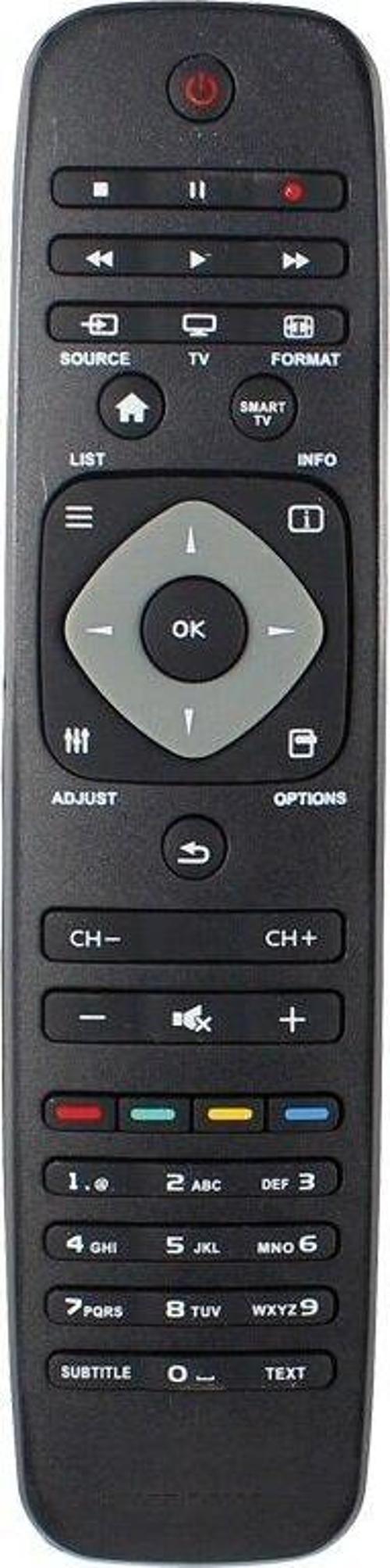 Philips 32PFL3017H/12 Uyumlu Televizyon Kumandası