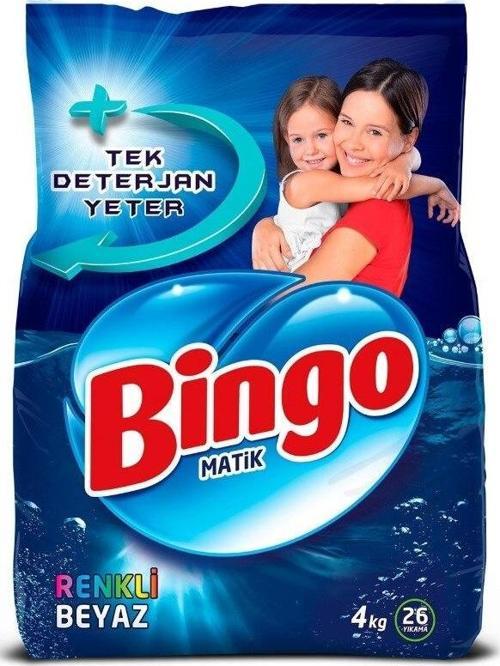 Matik Renkli Beyaz 16 kg Beyazlar ve Renkliler için Toz Çamaşır Deterjanı