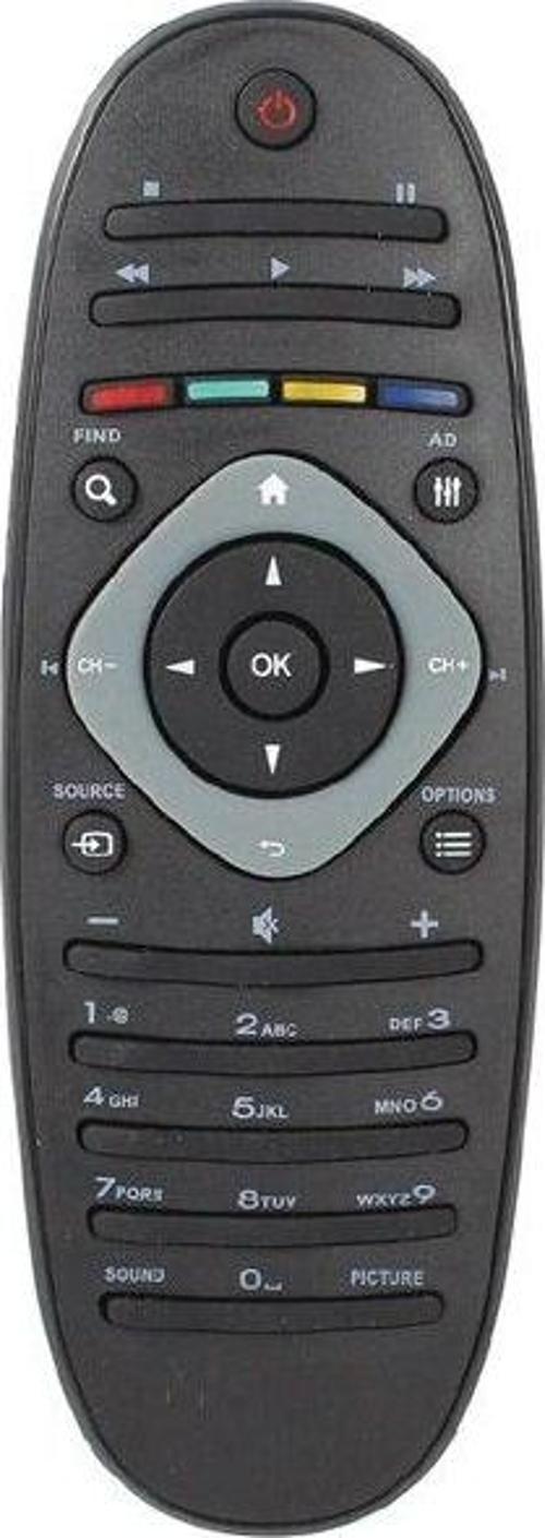 Philips 37PFL7606H/12 Uyumlu Led Televizyon Kumandası