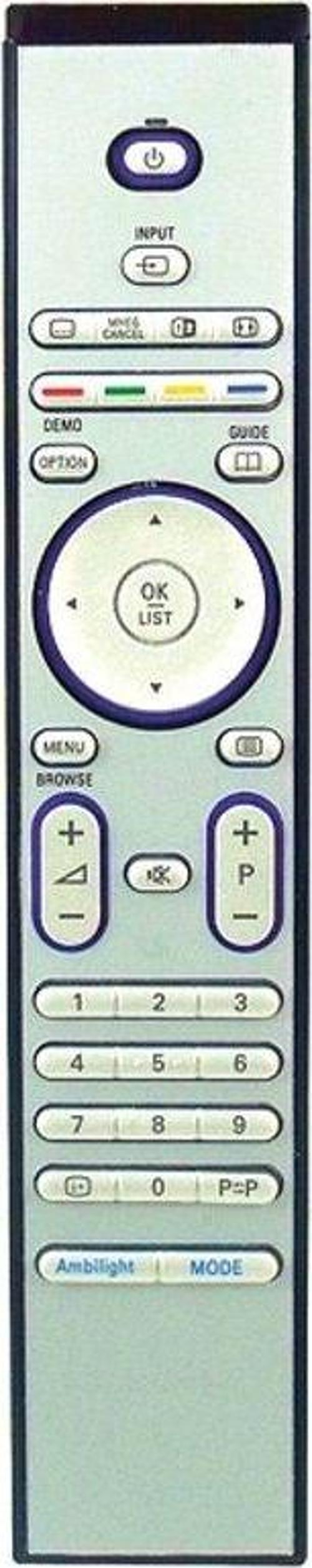 Philips 42PF9731D/10 Uyumlu Flat Televizyon Kumandası