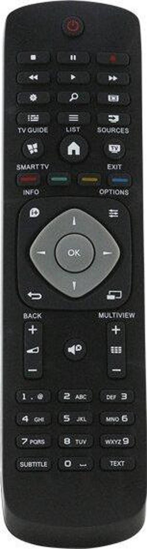 Philips 42PFK7109/12 Uyumlu Led Televizyon Kumandası