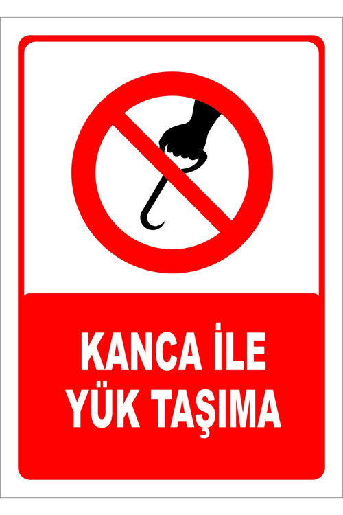 Kanca Ile Yük Taşıma Levhası Levha 15X21 Cm Dekota 3 Mm