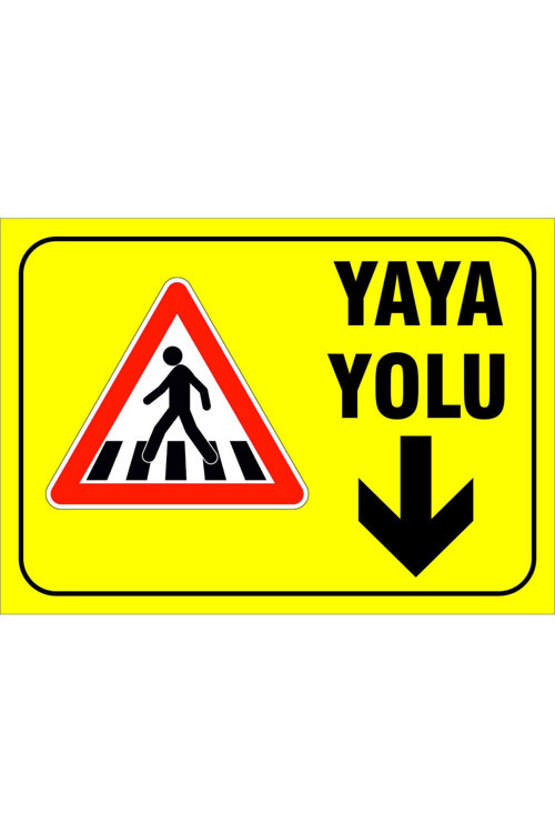 Yaya Yolu 50X70 Cm Galvaniz Saç 0,4 Mm
