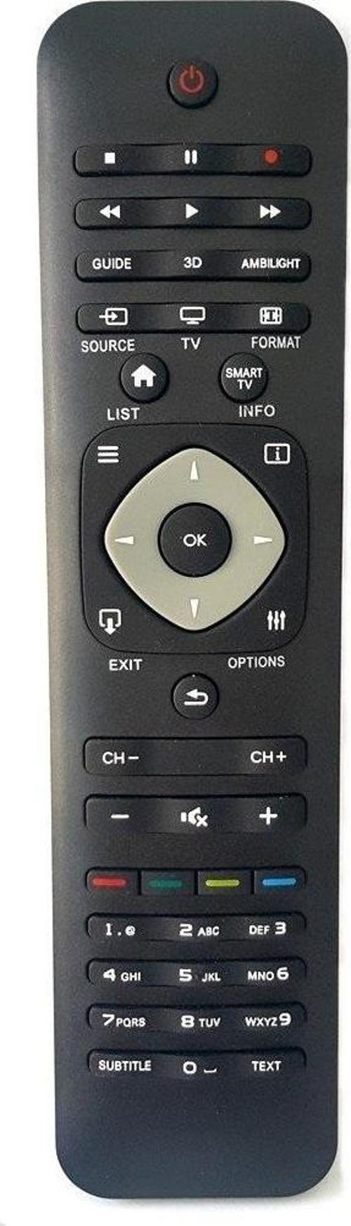 Philips 46PFL5507H/12 Uyumlu Led Televizyon Kumandası