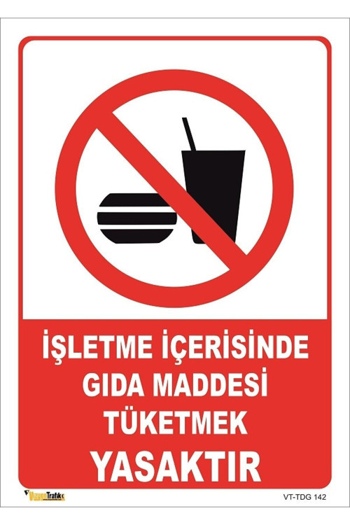 Işletme Içerisinde Gıda Tüketmek 70X100 Cm Galvaniz Saç 0,4 Mm