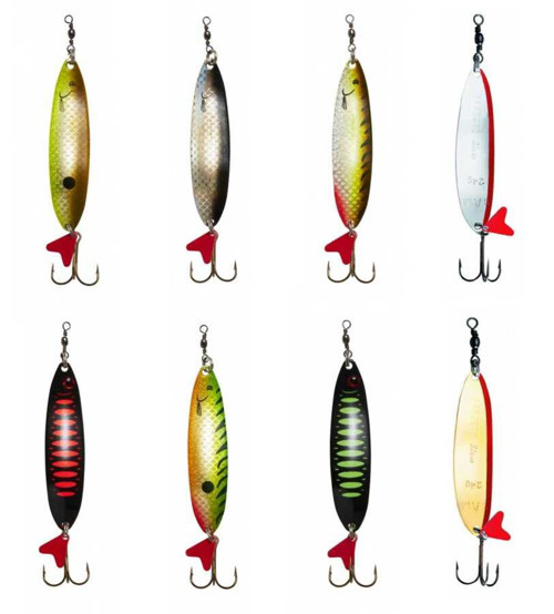 Effzett Standard Spoon Slim 5 cm 8 gr Sinking Kaşık Fluo Green/Black UV