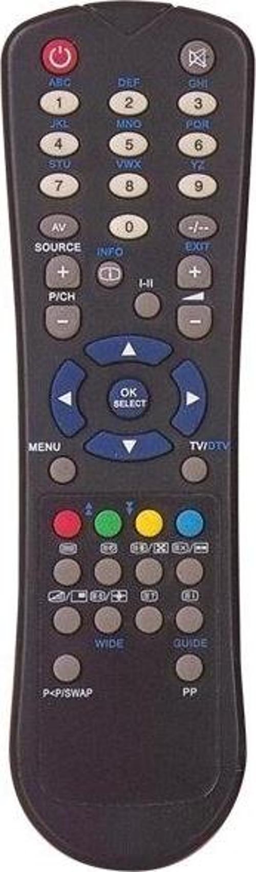 SEG LCD-LED TV Kumanda