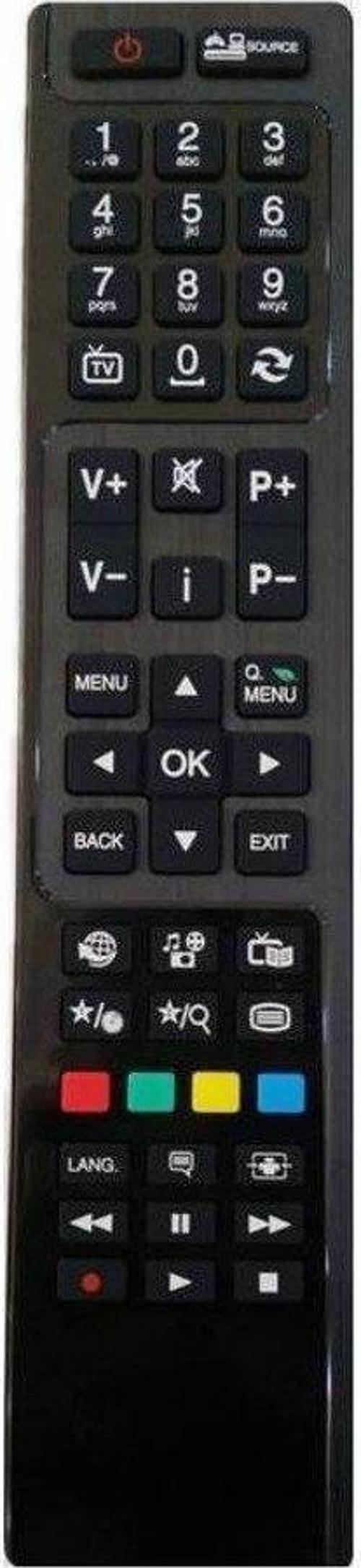 VESTEL 39PF8025D FULL HD LED TV Kumanda