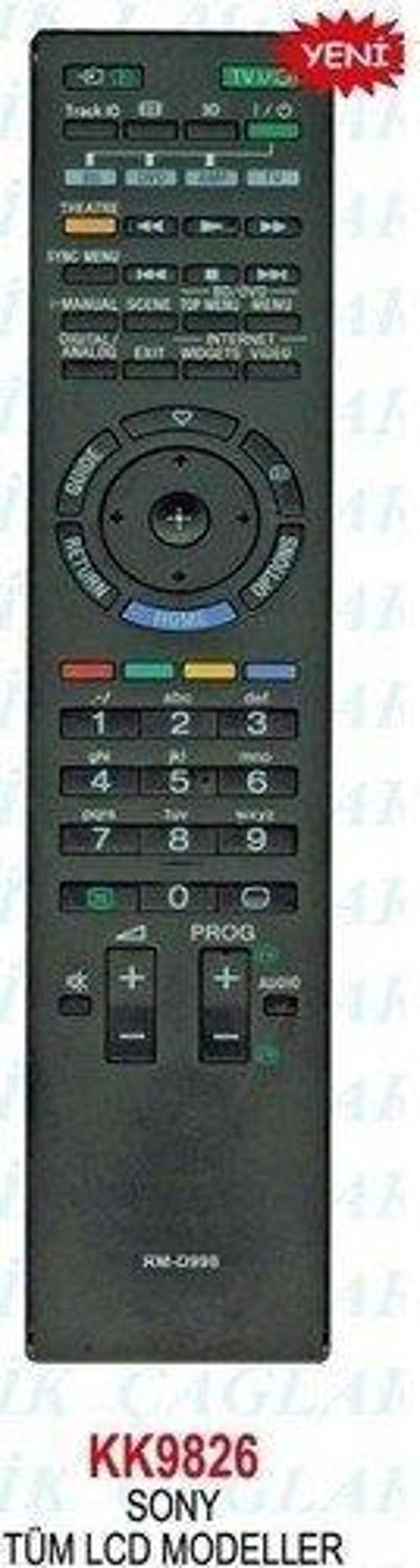 Sony Lcd-Led Tv Kumandası Rm-D998