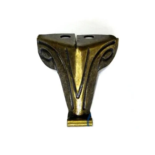 Sac Ahşap, Sunta Sandık Ayağı, Kutu Ayak 2,5 Cm - Antik
