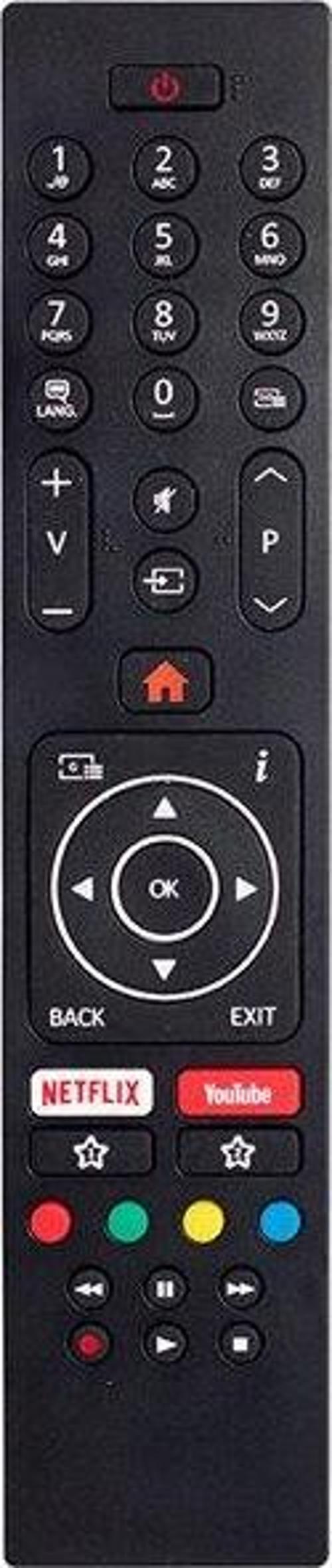 Vestel RC43135 Uydu Alıcılı Led Televizyon Kumandası