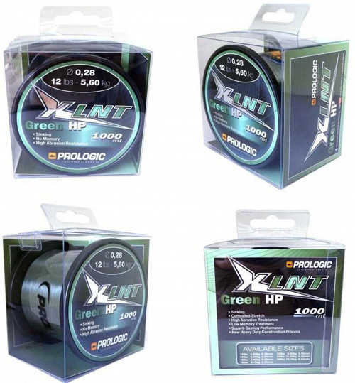 XLNT HP 1000M Green Misine 0.33 mm 7.4 kg 16 lbs