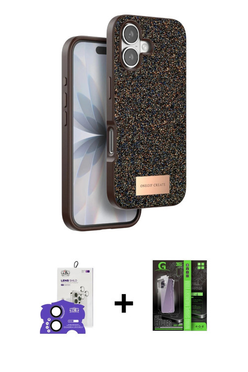 iPhone 17 Kılıf Vadi Klasik Serisi - Şeffaf 360 Full Body Arka Koruyucu + Siyah Bilvis Titan Ka