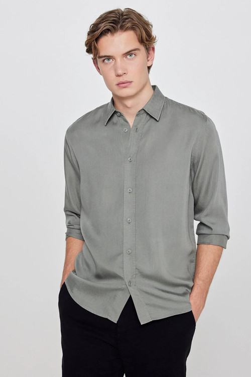 Tencel Regular Fit Erkek Gömlek L2610084801