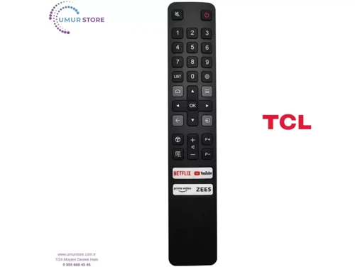 TCL İle Uyumlu 50C755 Smart HD Led Tv Kumanda-Mikrofonsuz