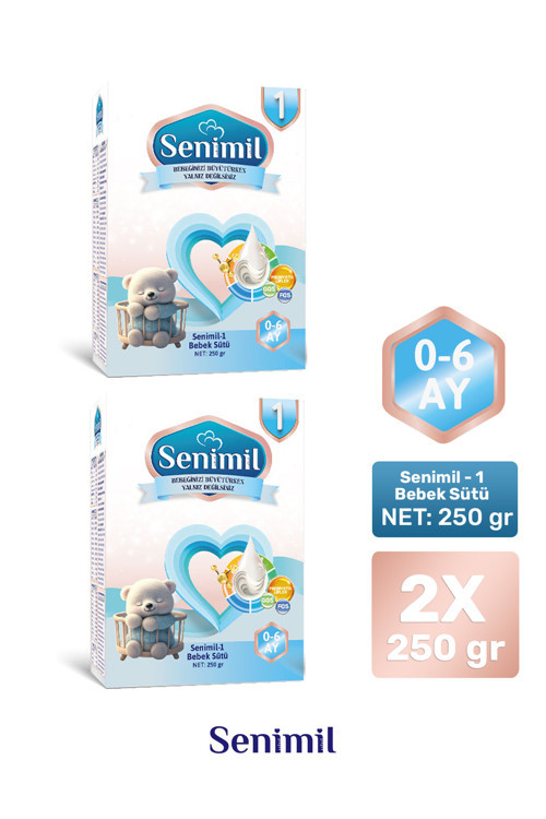 1 BEBEK SÜTÜ 250 GR (0-6 AY) 2 Lİ AVANTAJ PAKETİ