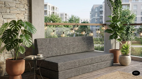 Tamamen Sünger Balkon Kanepesi