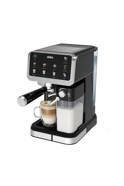 SCM-2994 Pro Espresso Kahve Makinesi 15 Bar Basınçlı 6 İçecek Hazırlama Buharlı Süt Köpürtücülü