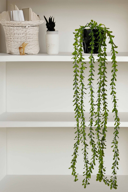 Yapay Çiçek Saksıda 70 Cm Elodea Sarkan Yeşillik