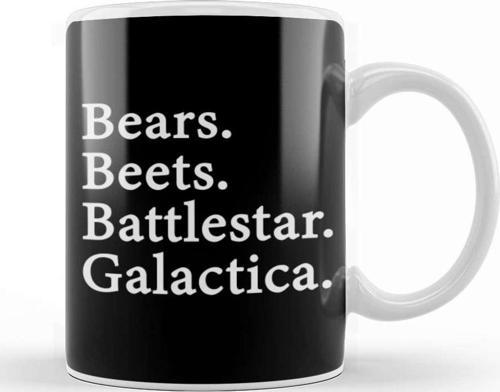 Bears Beets Battlestar Galactica The Office Jim Halpert Dwight Schrute Funny Dwight Schrute Off Kupa