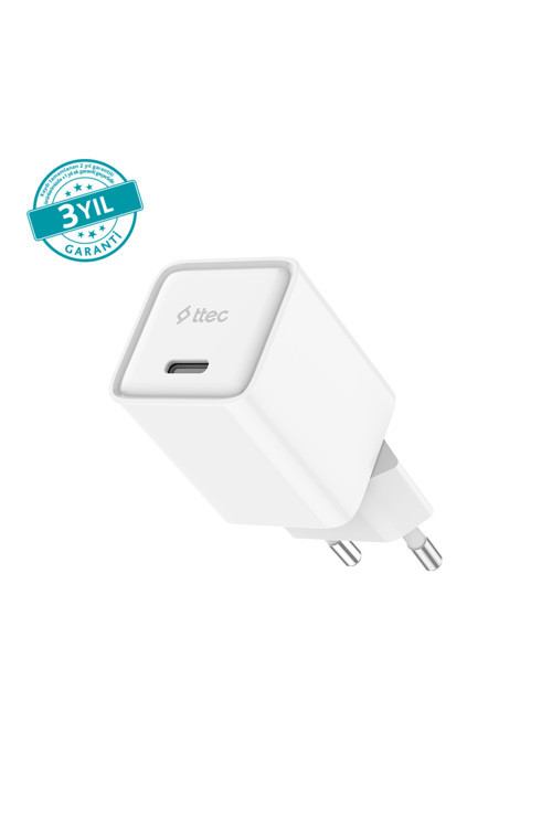 SmartCharger 20W PD GAN Seyahat Hızlı Şarj Aleti 2TC20B