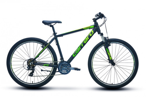 FORCE 700 ERKEK DAĞ BİSİKLETİ 381H V 27.5 JANT 21 VİTES MAT SİYAH YEŞİL GÜMÜŞ