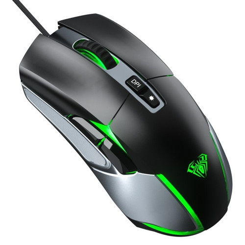 F816 RGB Efektli 12800DPI Kablolu Optik Gaming Oyuncu Mouse