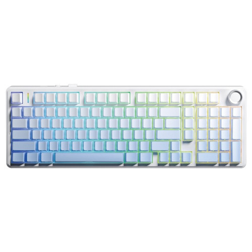 F99 Pro 3 Modlu RGB Hot Swap Mekanik Nimbus V3 Switch Kablosuz Makrolu Gaming Klavye Gradyan Mavi