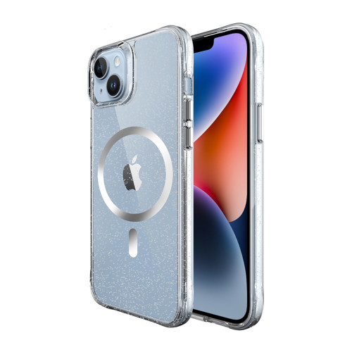 iPhone 14 Plus / 15 Plus MagSafe Simli Kılıf Shock Pocket Darbe Emici Teknolojili Çizilmeye Dayanıklı