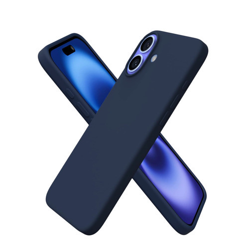 iPhone 16 Plus Silikon Kılıf MagSafe Uyumlu Güçlü Koruma Darbe Emici Kömür Grisi